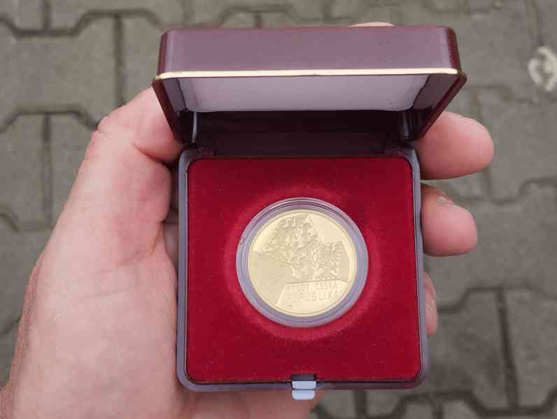 Zlatá mince Hrad Buchlov, PROOF + certifikát a etue - foto 13
