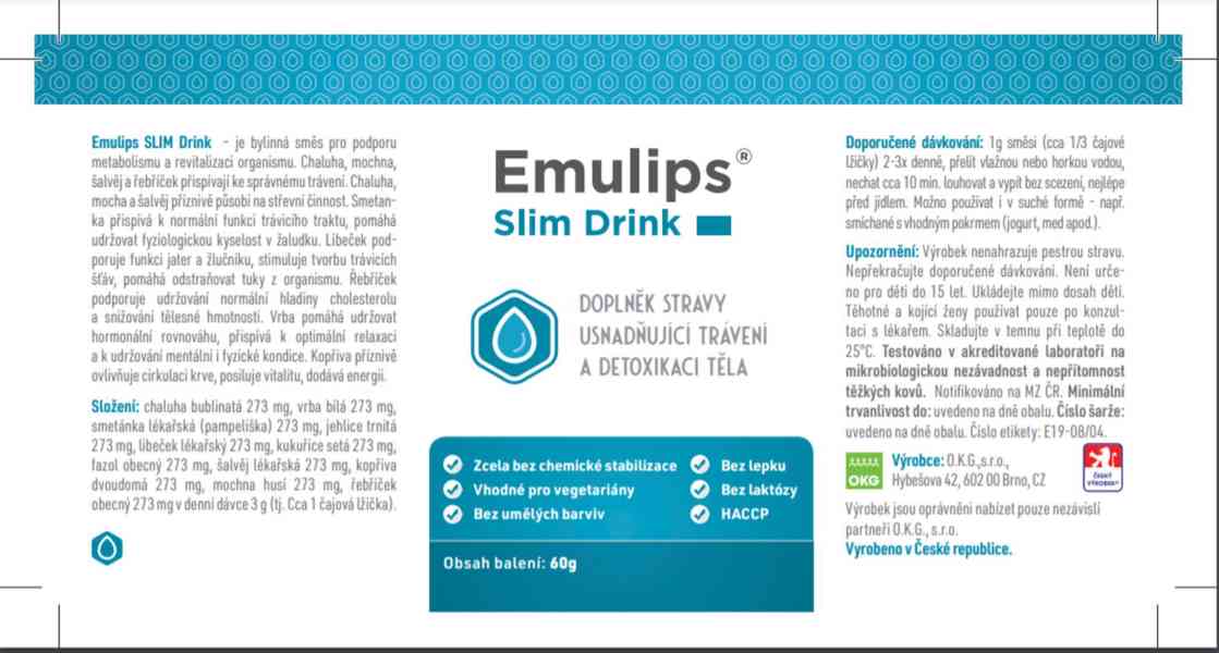 Emulips Slim DRINK - foto 2