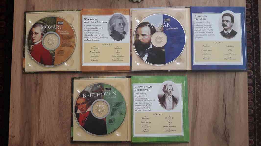 Prodám CD A. Dvořák, L. Van Beethoven, W. A. Mozart. - foto 3