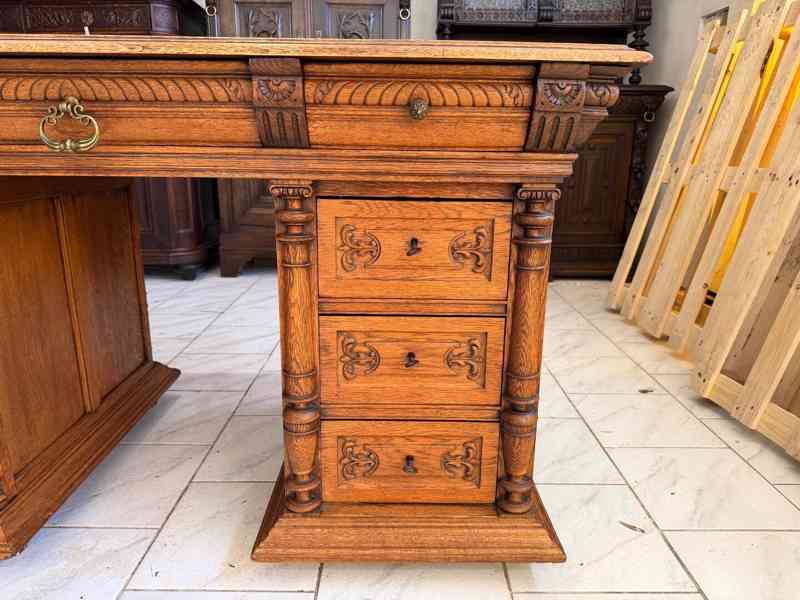 Starožitný pracovní stůl Henri II.  - foto 5