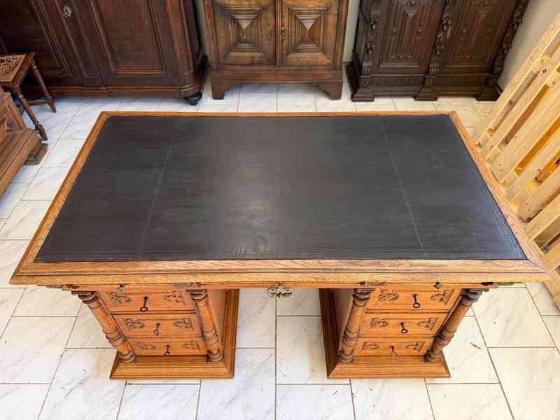 Starožitný pracovní stůl Henri II.  - foto 4