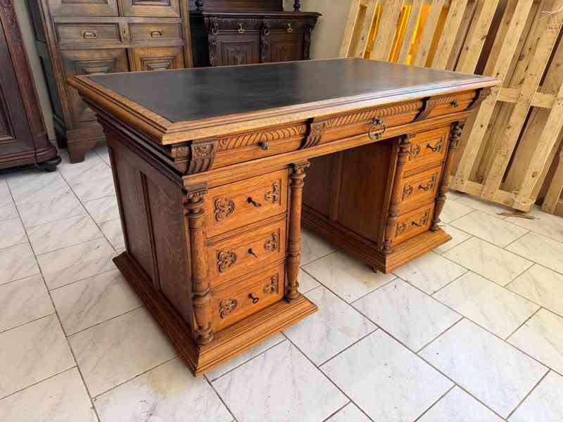 Starožitný pracovní stůl Henri II.  - foto 2