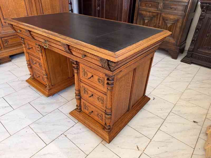 Starožitný pracovní stůl Henri II.  - foto 3