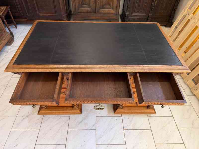 Starožitný pracovní stůl Henri II.  - foto 7