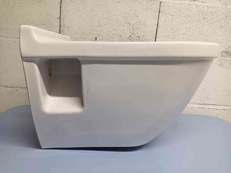 Závěsná WC mísa Duravit, bílá - foto 4