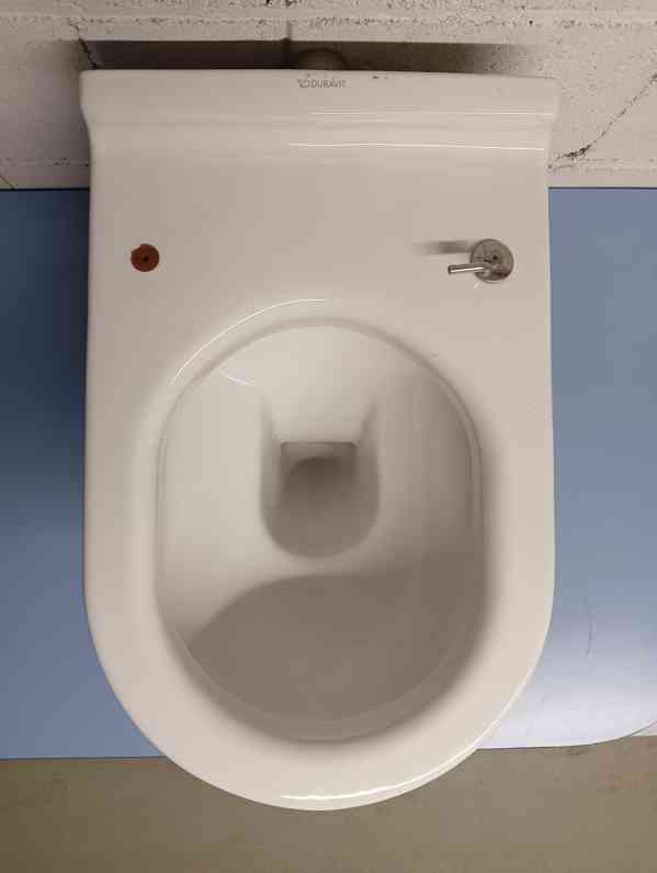 Závěsná WC mísa Duravit, bílá - foto 2