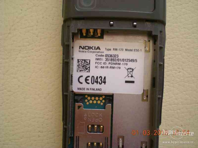 Nokia E50 - mobilní telefony z r.2006 od 50,-Kč - foto 10