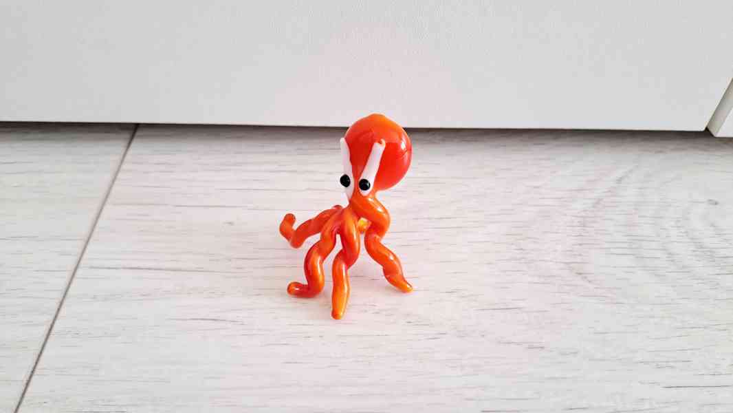 Skleněná chobotnice - miniatura - foto 3