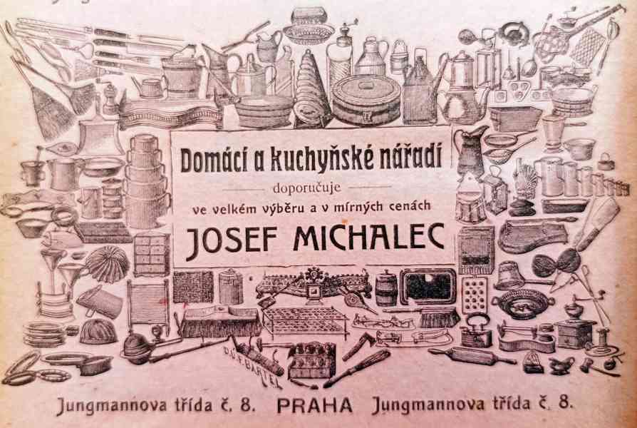 Starožitná Kuchařská kniha, spolek Domácnost, rok 1905 - foto 10