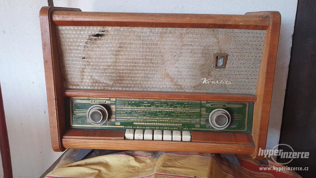 Staré rádio. - foto 1