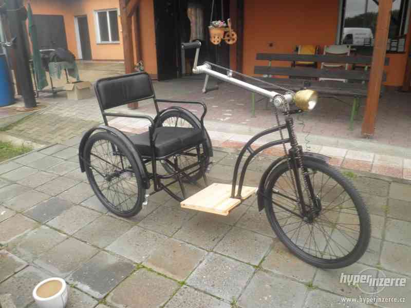 Prodám historickou invalidní tříkolku ODIP - foto 3