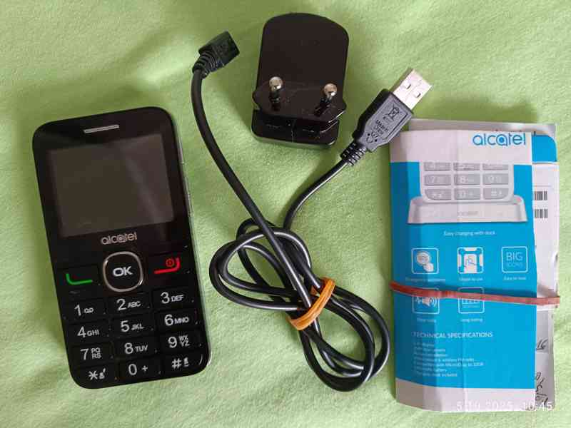Prodám mob.TLAČÍTKOVÝ telefon Alcatel 2008G - foto 5
