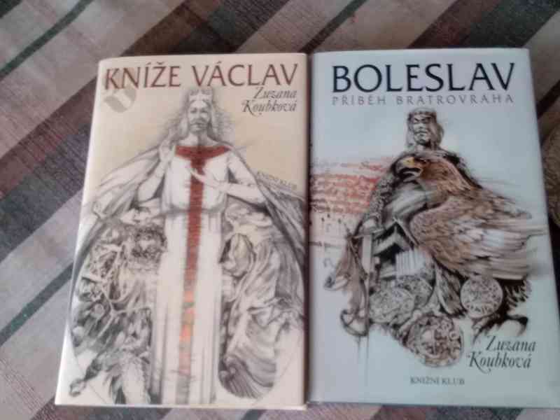 Kníže Václav, Boleslav - 2x histor.román - foto 1