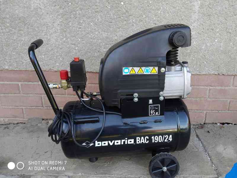 Prodám olejový Kompresor Bavaria BAC 190/24 - foto 5