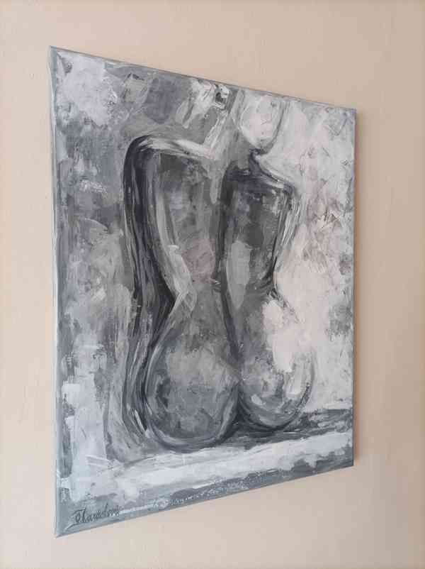Obraz 40x50 , figura,abstrakce  - foto 3