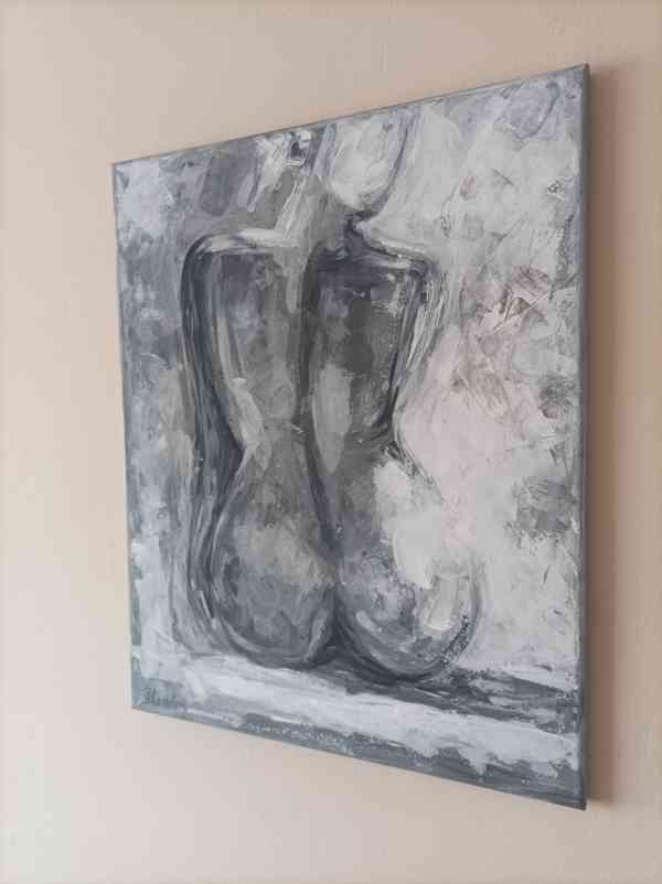 Obraz 40x50 , figura,abstrakce  - foto 4