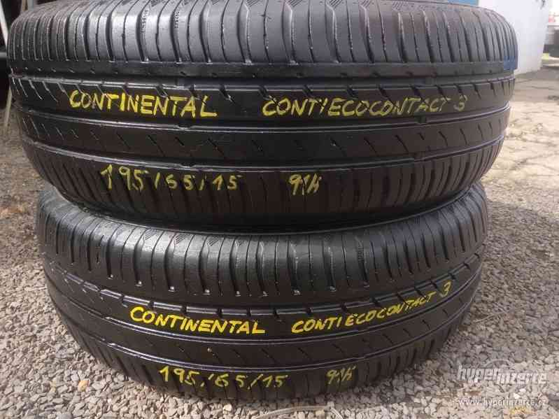 Letní pneu 195/65 R15 2x CONTINENTAL ContiEcoContact 3 - foto 5