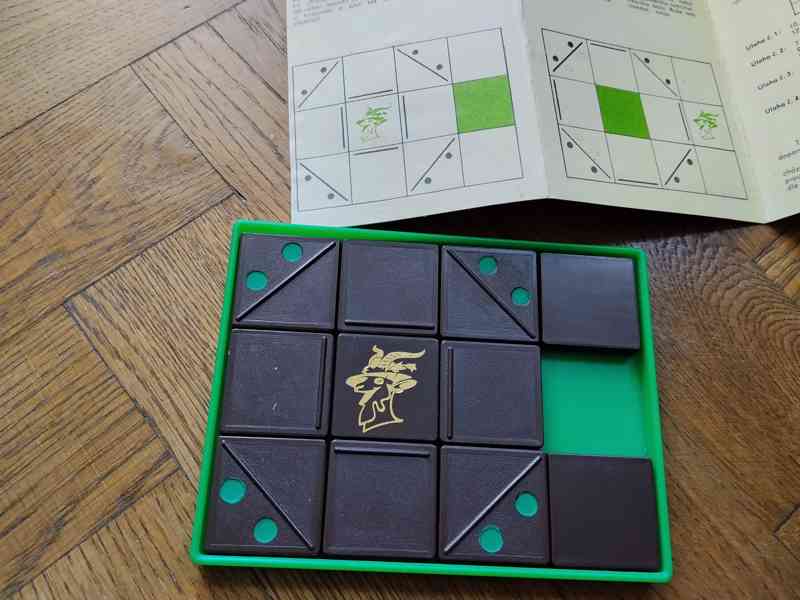 Retro hra - hlavolam KOZEL ZAHRADNÍKEM (Směr) - foto 4