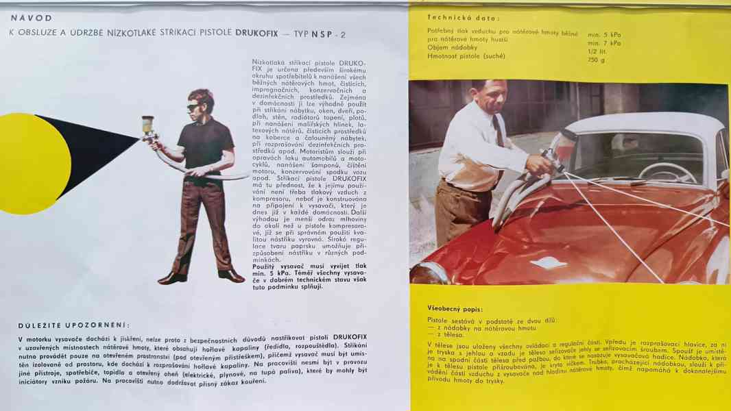 Stříkací pistole DRUKOFIX - foto 3