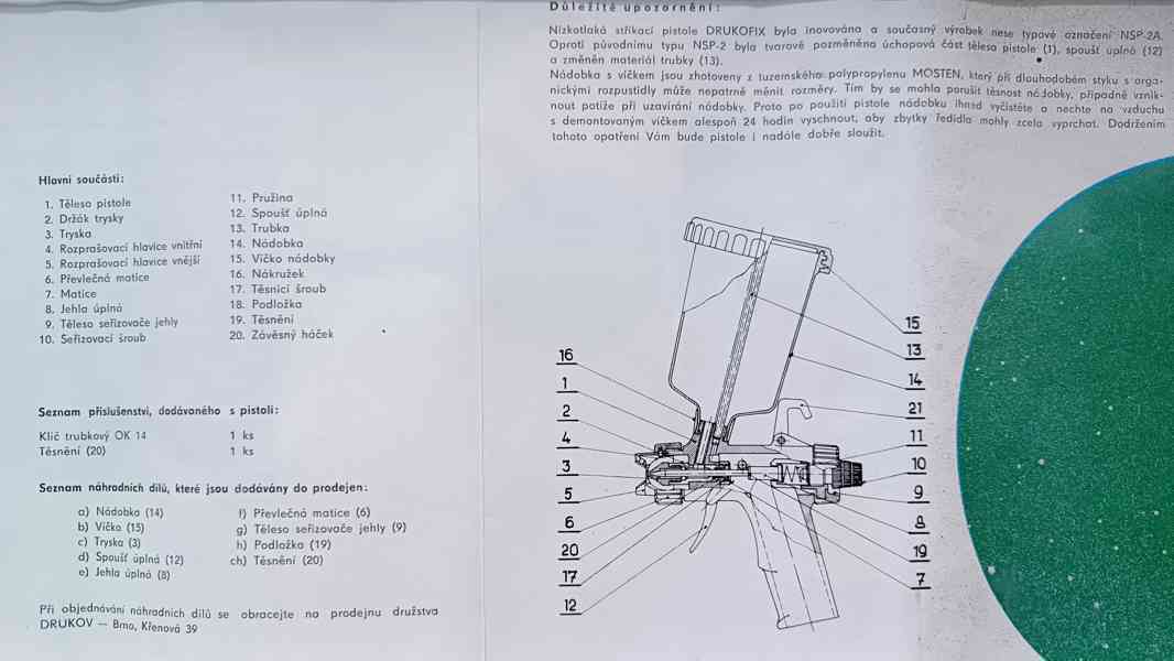 Stříkací pistole DRUKOFIX - foto 5