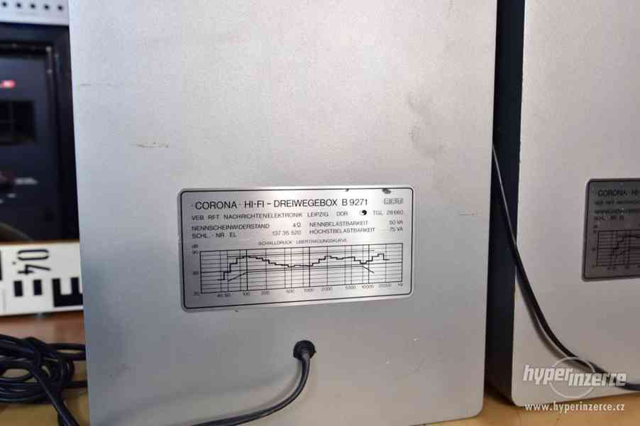 RFT B 9271 CORONA - prázdné ozvučnice - reprosoustavy - foto 2