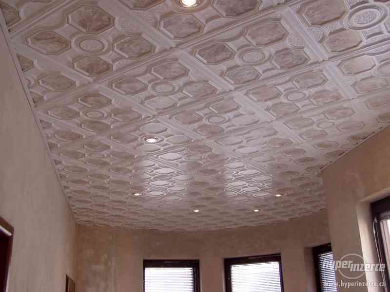 Plastové stropní podhledy - foto 1