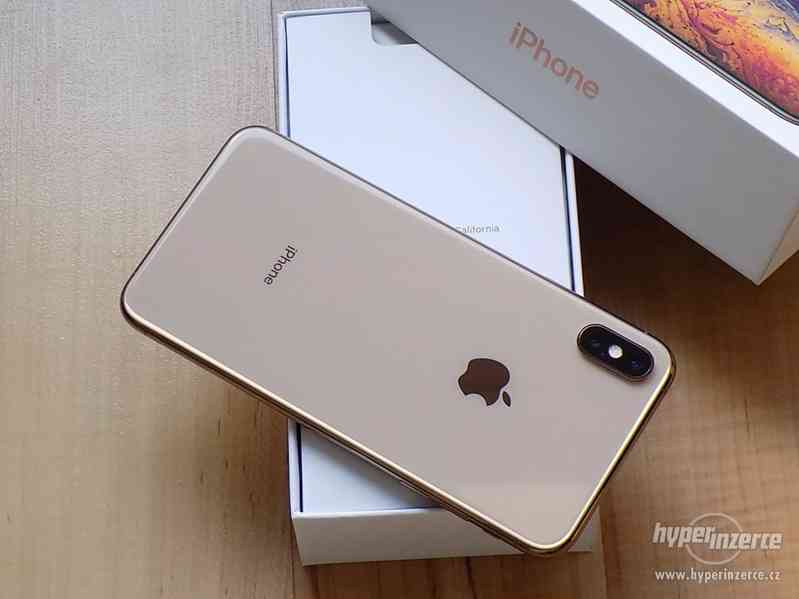 APPLE iPhone XS MAX 64GB Gold - ZÁRUKA - TOP STAV !! - foto 7