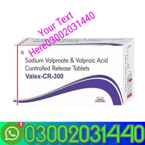 Valex-cr-300 Tablets Sodium Valproate 200 Mg in Pakistan | 0 - foto 1