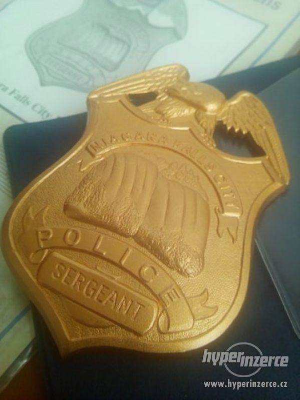 Odznak Policie Niagara USA - foto 1