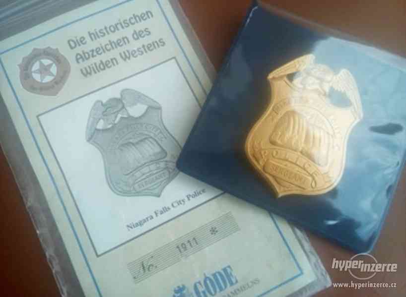 Odznak Policie Niagara USA - foto 2
