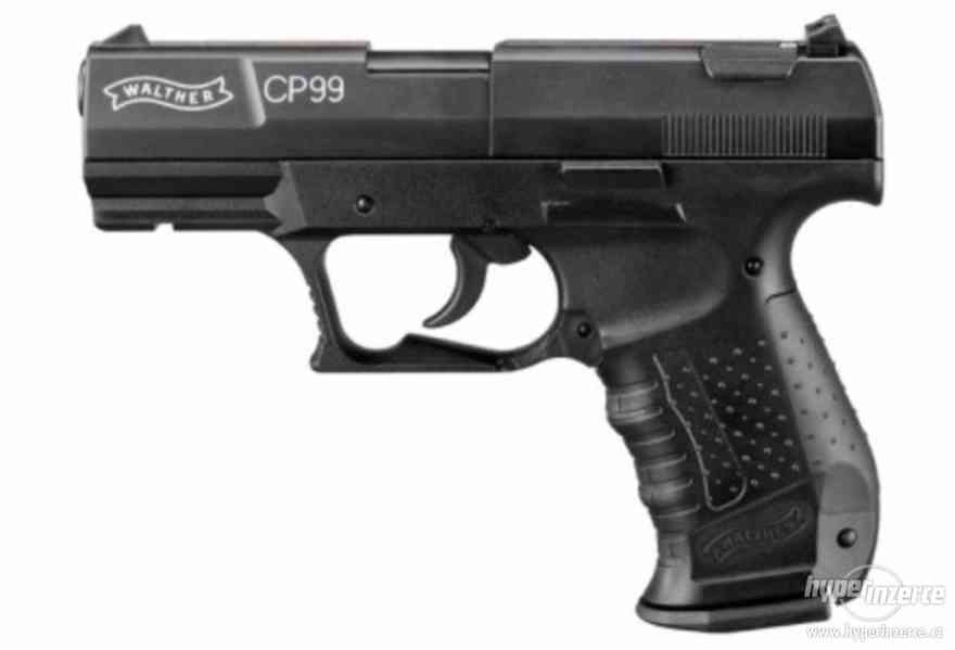 Vzduchová pistole Umarex Walther CP 99 černá - foto 1