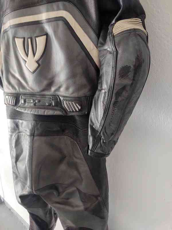 Kombinéza PSI Hubík šitá na zakázku pro jezdce – výška 193 k - foto 4