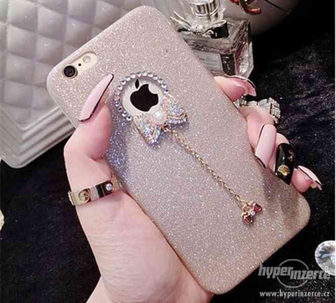 Luxusní třpytící kryt zlaté barvy VIDEO iPhone 6/6s - foto 1