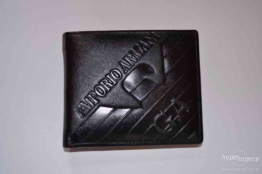 +++ARMANI+++ Luxusní kožená peněženka - foto 1