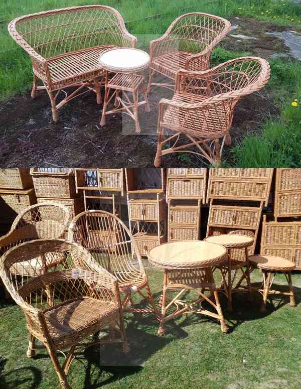 Nový Ratanový Nábytek (Možnost Bezplatného Dovozu) - foto 10