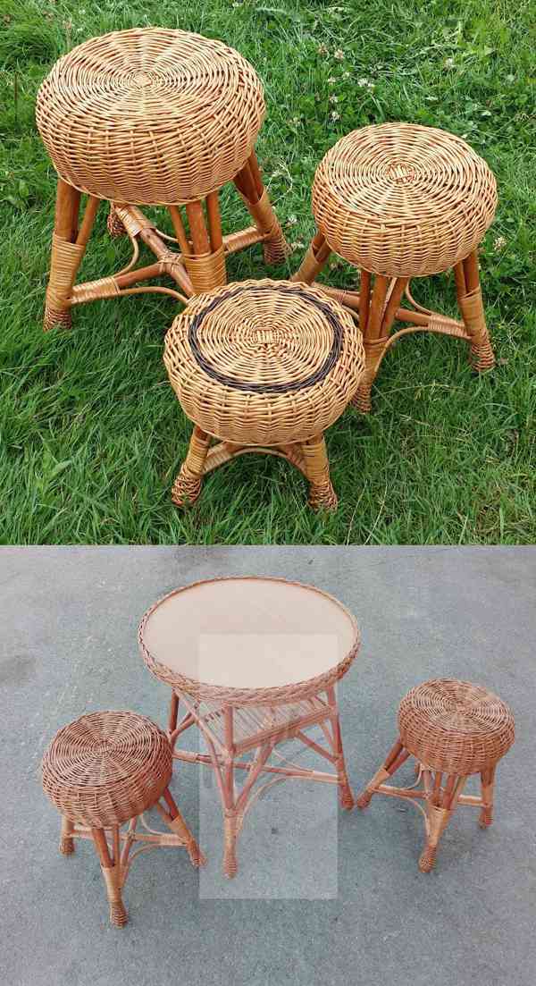 Nový Ratanový Nábytek (Možnost Bezplatného Dovozu) - foto 15