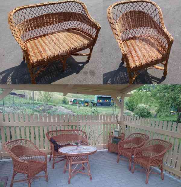 Nový Ratanový Nábytek (Možnost Bezplatného Dovozu) - foto 9