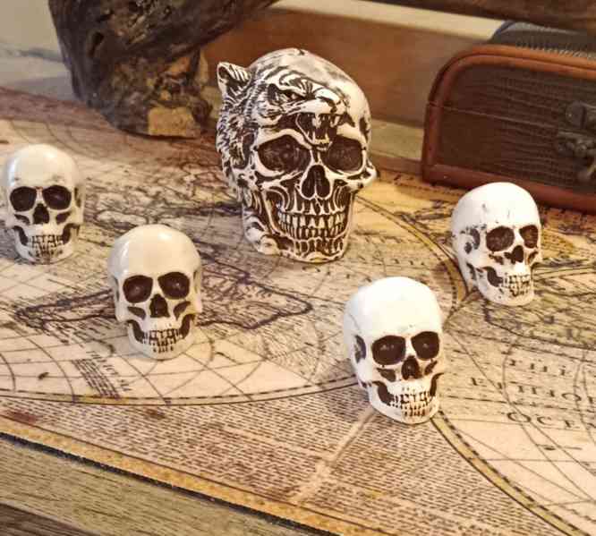 Dekorace lebka - foto 2