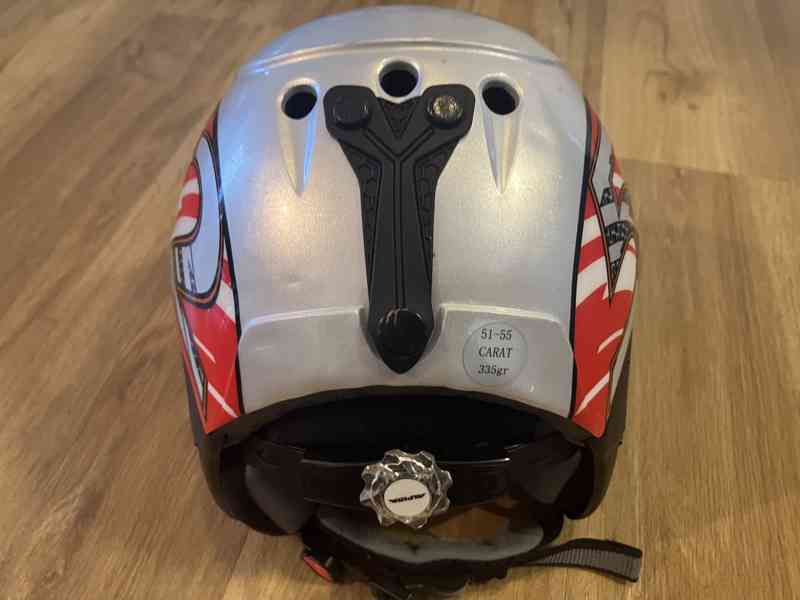 Dětská lyžařská helma Alpina Carat 51-55 - foto 3