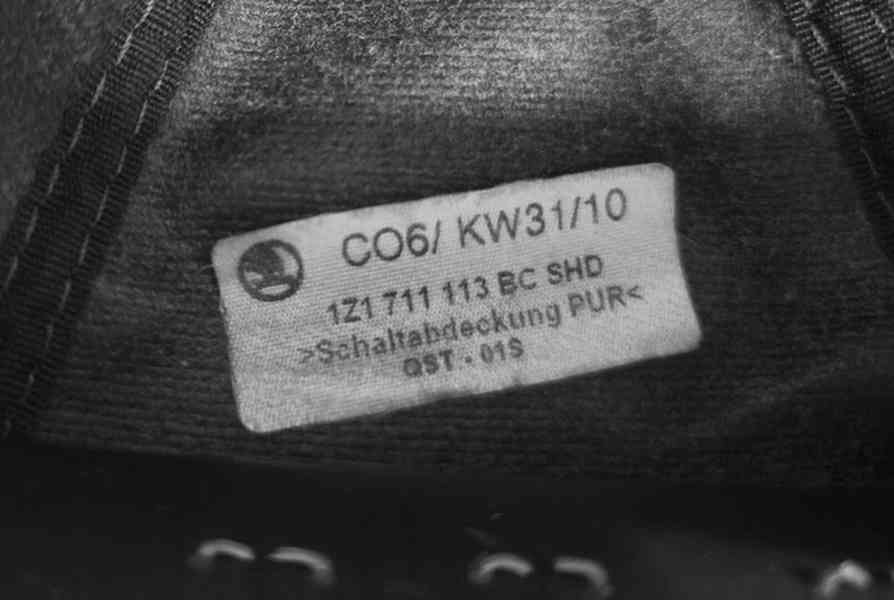 Řadící páka 5kv. OCTAVIA II Škoda 1Z1711113BC SHD - foto 10