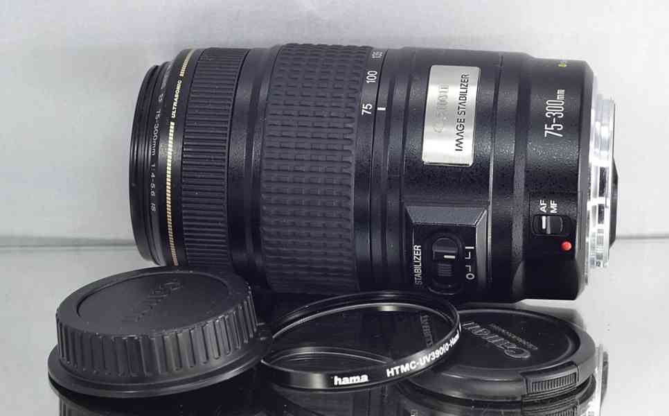 Canon EF 75-300mm f/4-5.6 IS USM *full-frame *UV - foto 3