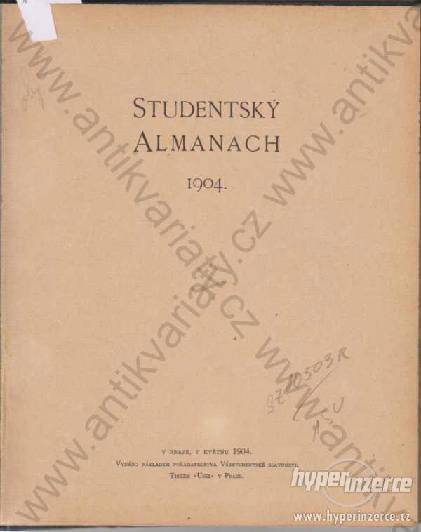 Studentský almanach 1904 - foto 1