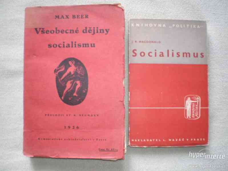 VŠEOBECNÉ DĚJINY SOCIALISMU + SOCIALISMUS - foto 1