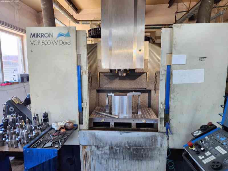 CNC vertikální obráběcí centrum MIKRON VCP 800W Duro - foto 1