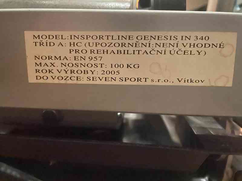 Motorový běhací trenažér INSPORTLINE Genesis IN340 - foto 10