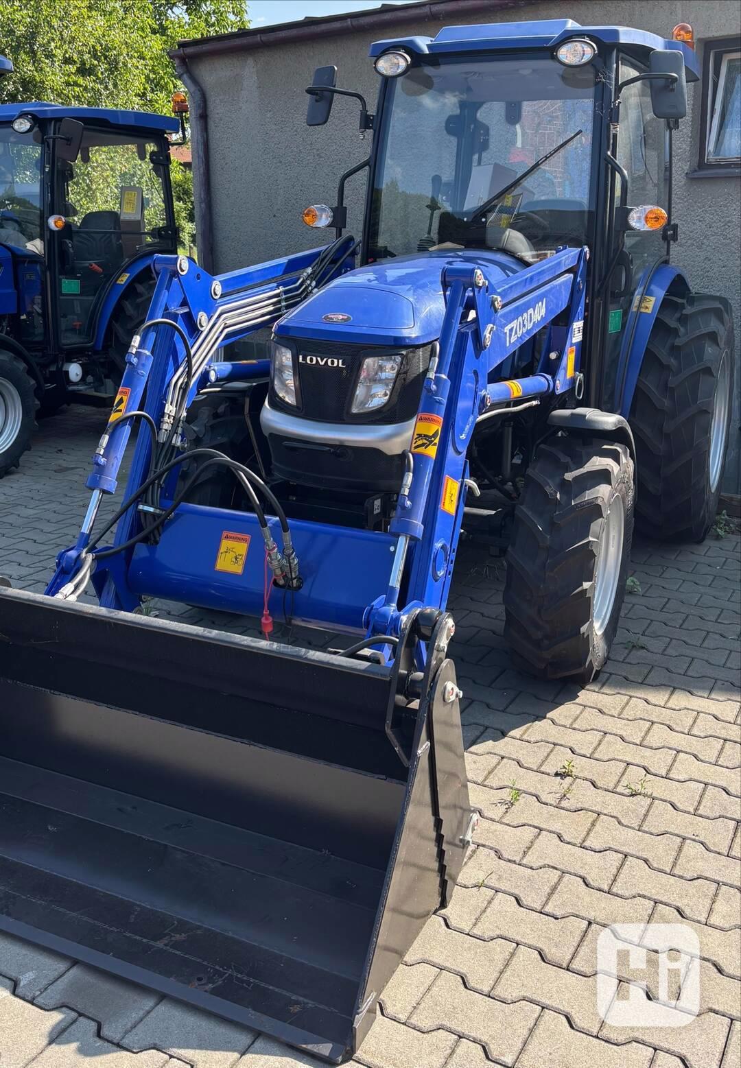 Traktor LOVOL 404 S NAKL. otvírací lžíce - kapačka - foto 1