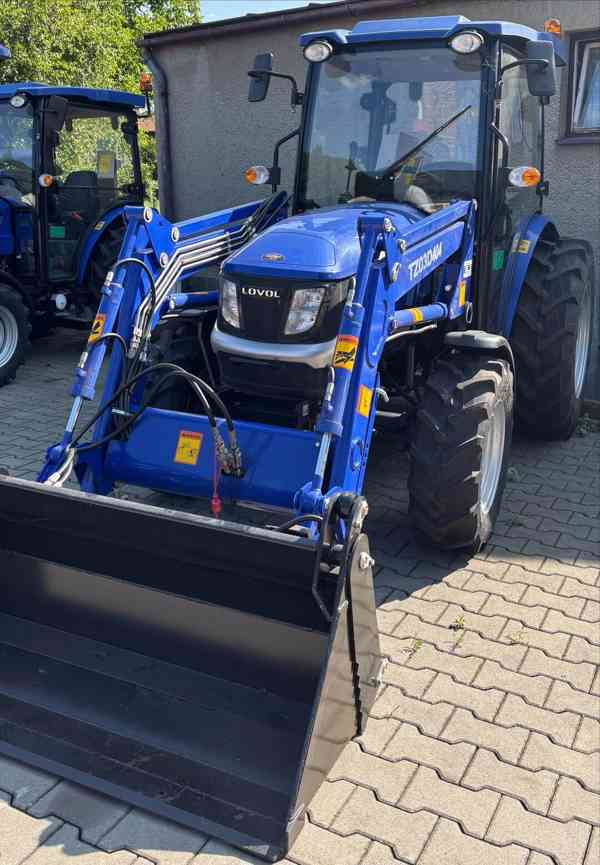 Traktor LOVOL 404 S NAKL. otvírací lžíce - kapačka - foto 1
