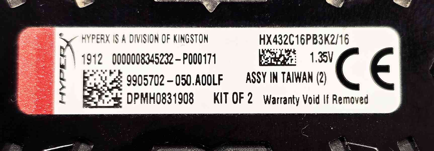 Kit Kingston 2x16GB DDR4 3600 MHz CL 18  - foto 2