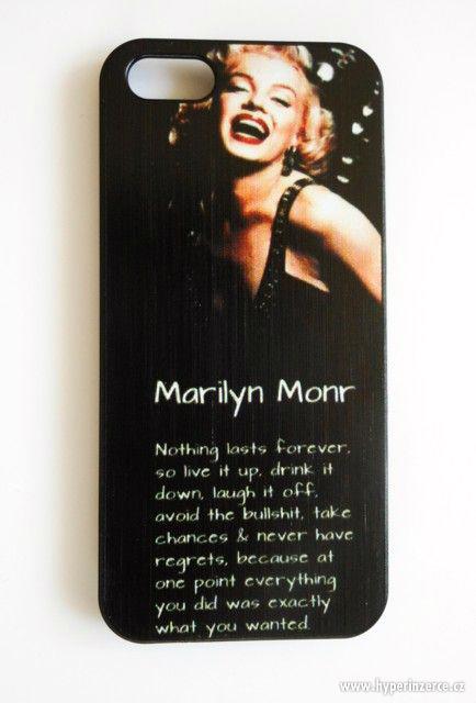 kryt Marilyn Monroe na iphone 5 a 5s 4 a 4s - foto 1