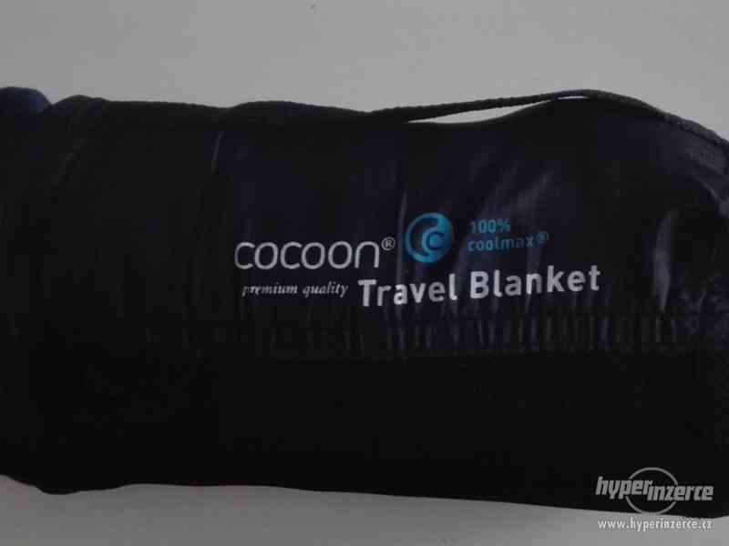 Cocoon cestovní deka Coolmax navy - foto 1